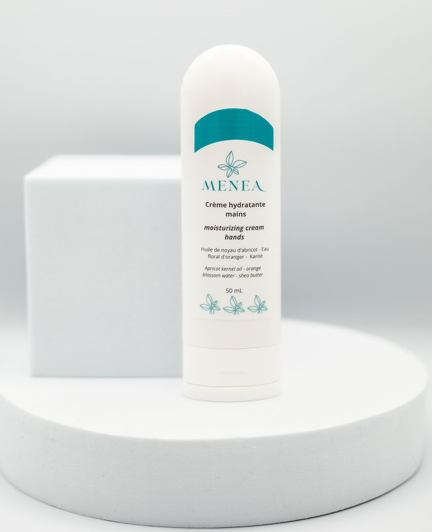 Hydratante pour les mains. Efficace et aucun effet gras. Senteur douce