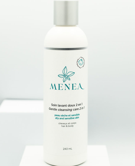 2 IN 1 GENTLE CLEANSING CARE (HAIR & BODY) FOR SENSITIVE AND DRY SKIN